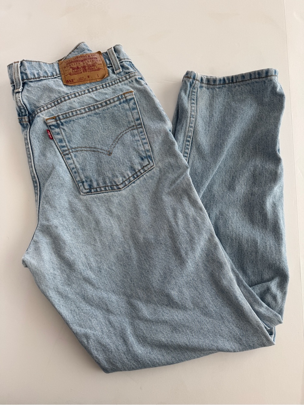 Levi’s 512 Slim Fit Straight Leg Men’s Jeans 14 Reg L 1998